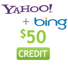 $25 Yahoo Web Search Credit